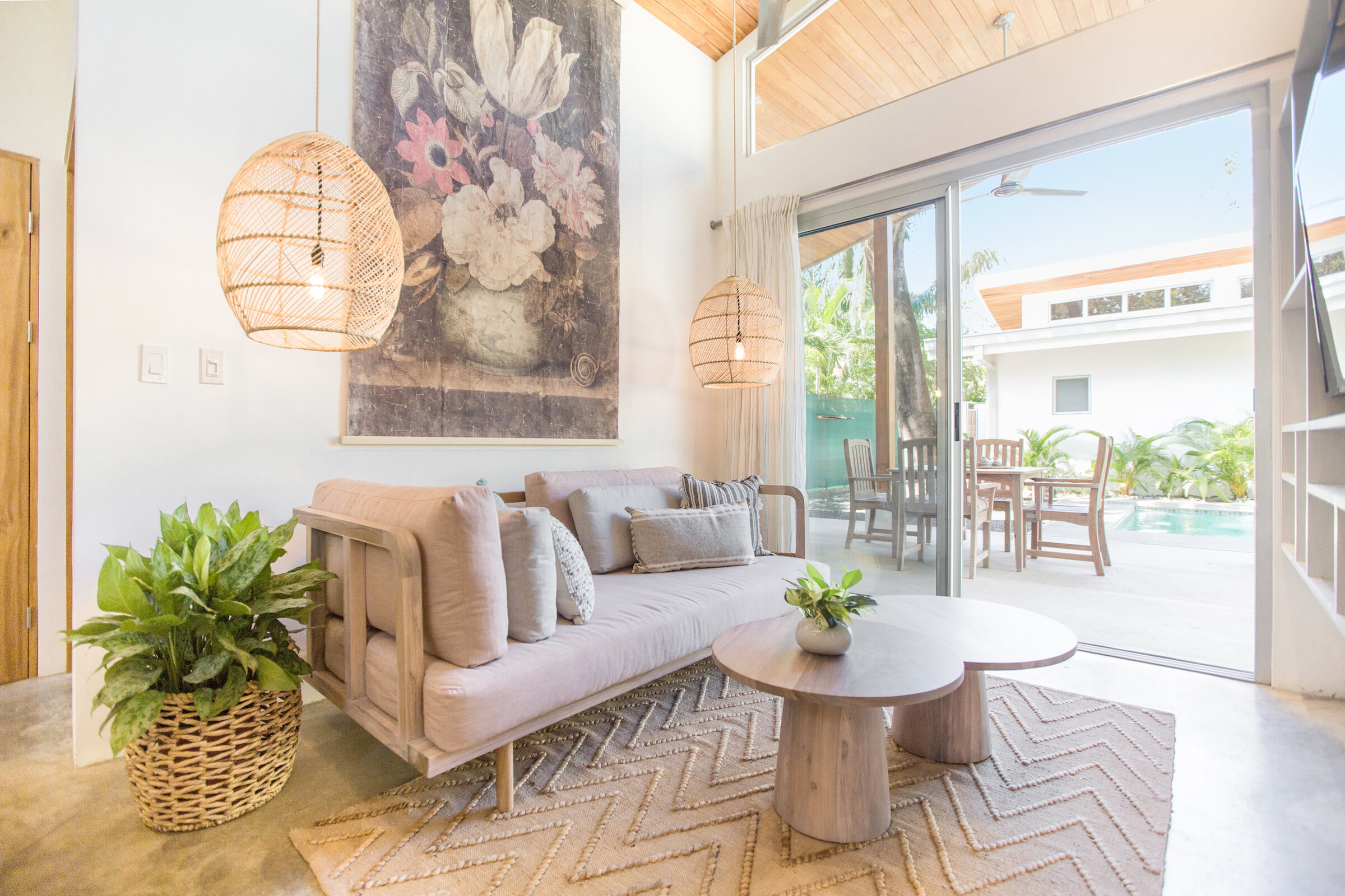 A detail from Casa Dos Olas, a FŌKL interiors project in Costa Rica