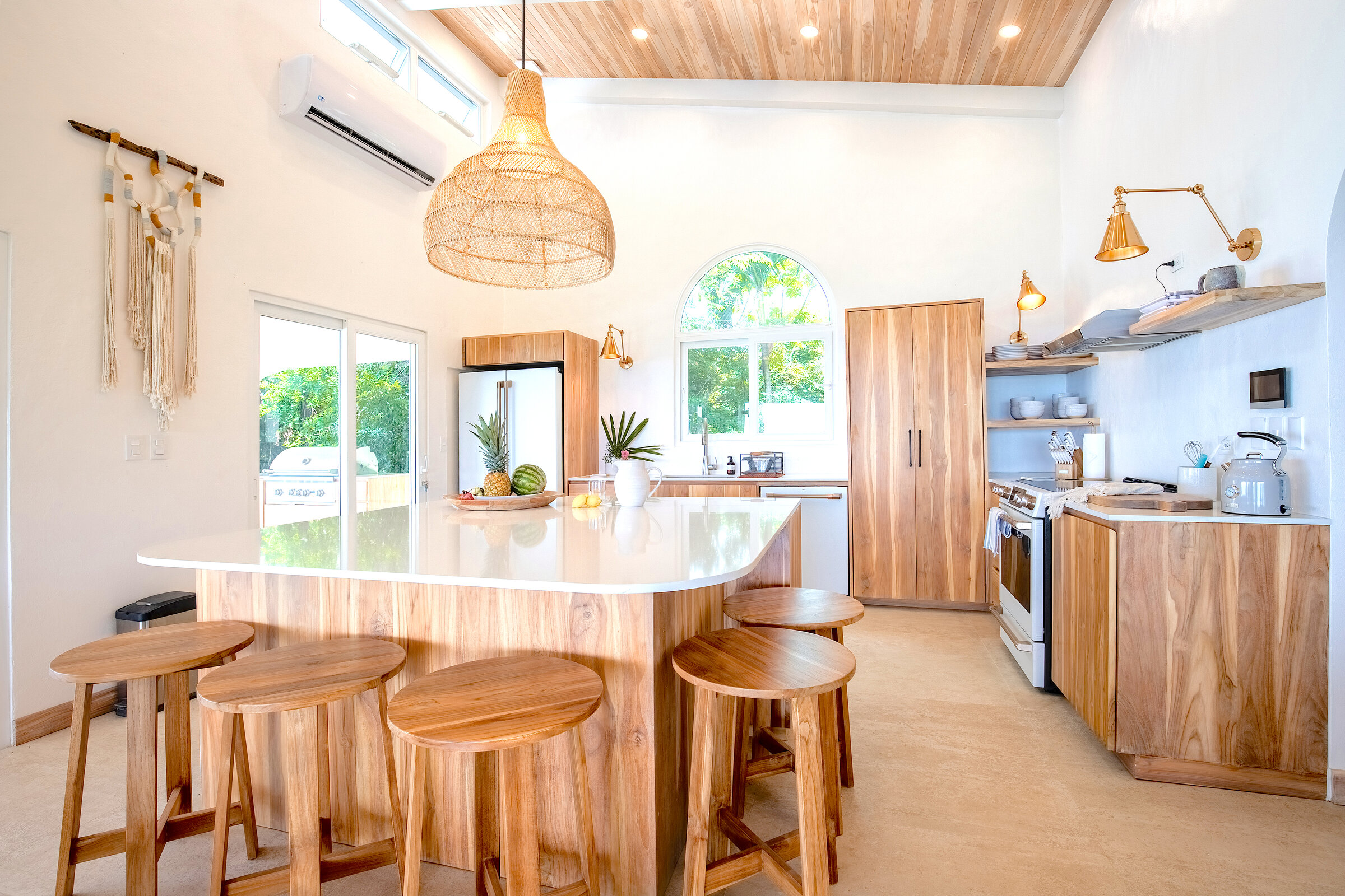 A detail from Casa Sun Bear, a FŌKL interiors project in Costa Rica