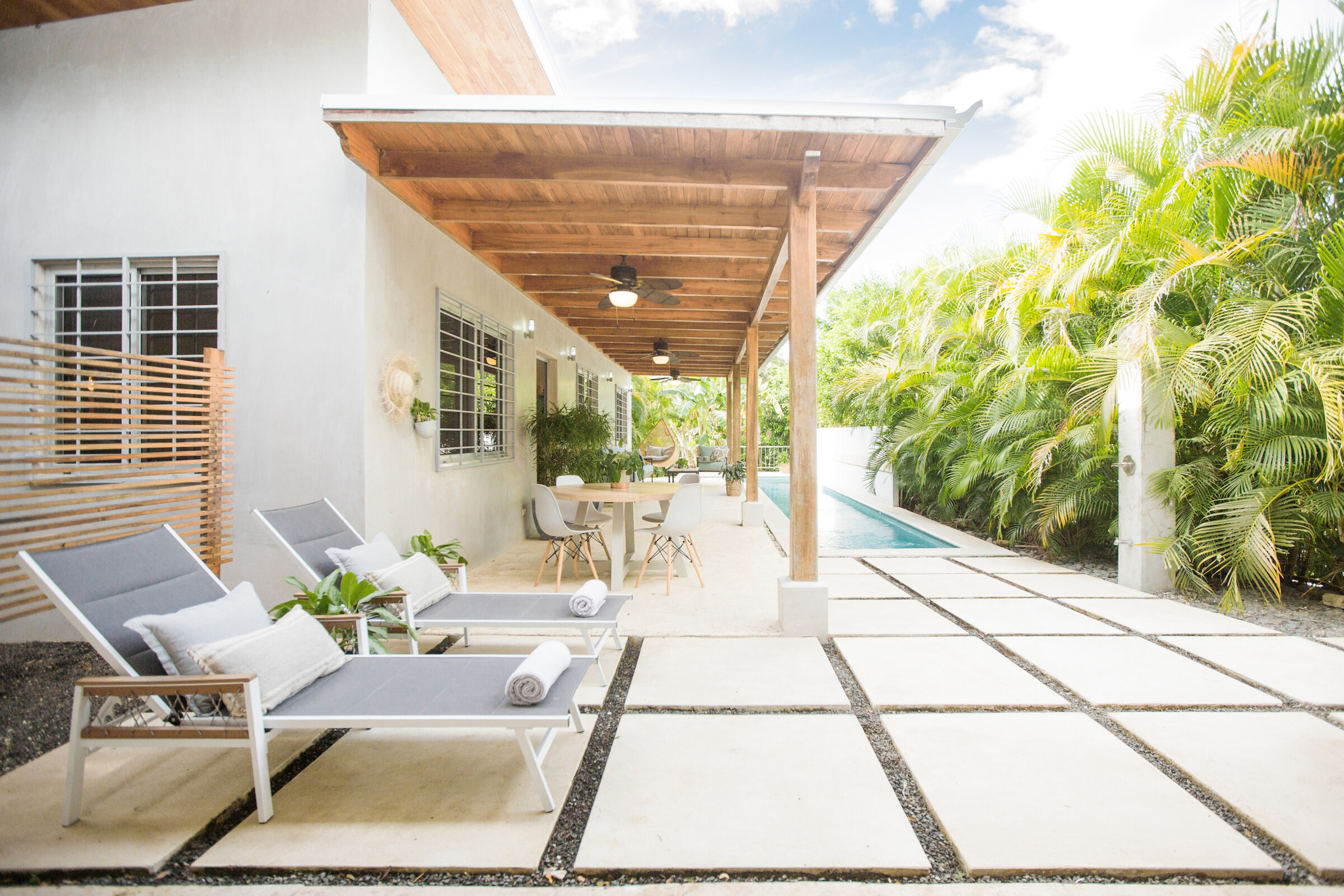 A detail from Casa Tranquillo, a FŌKL interiors project in Costa Rica