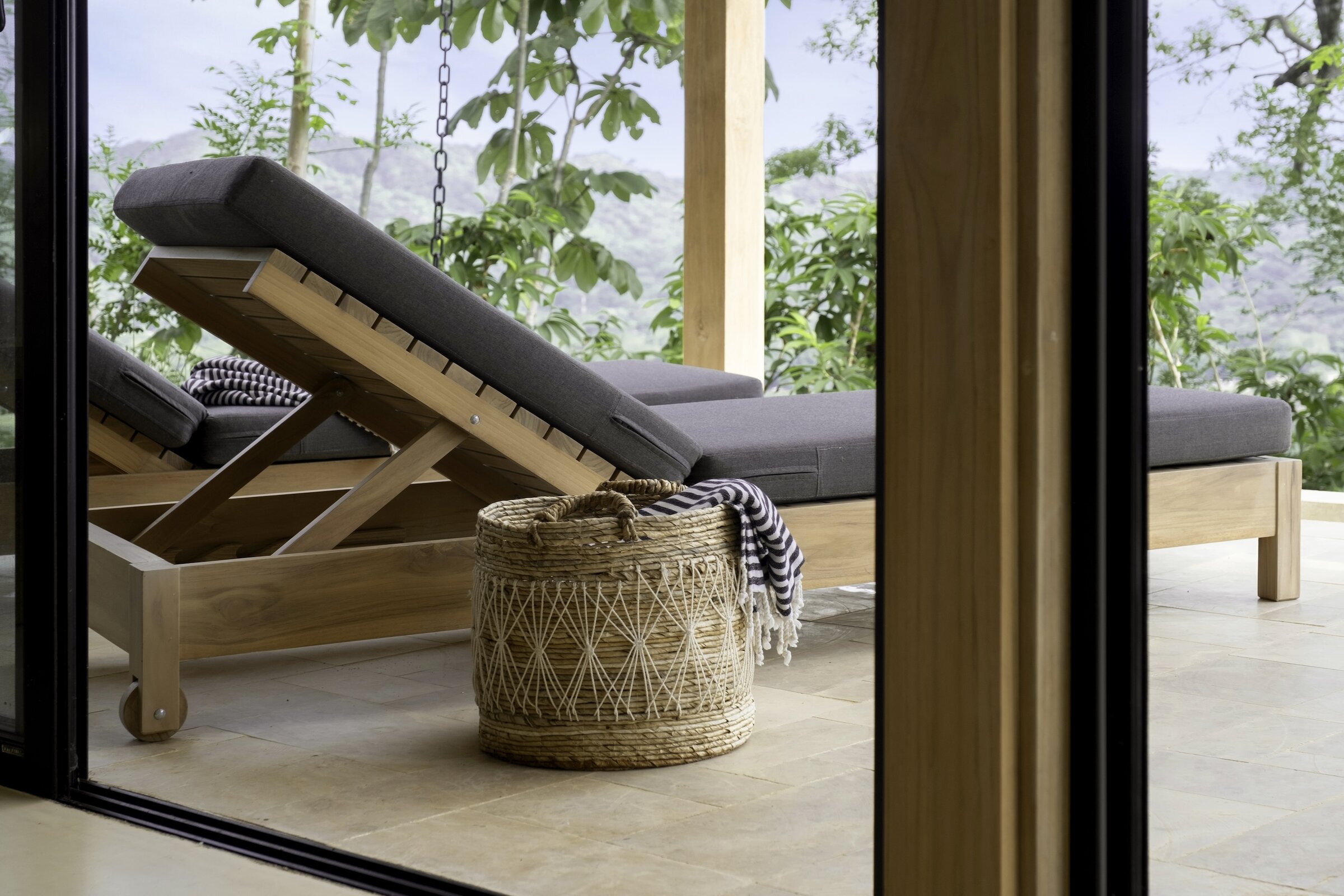 A detail from Casa Organica, a FŌKL interiors project in Costa Rica