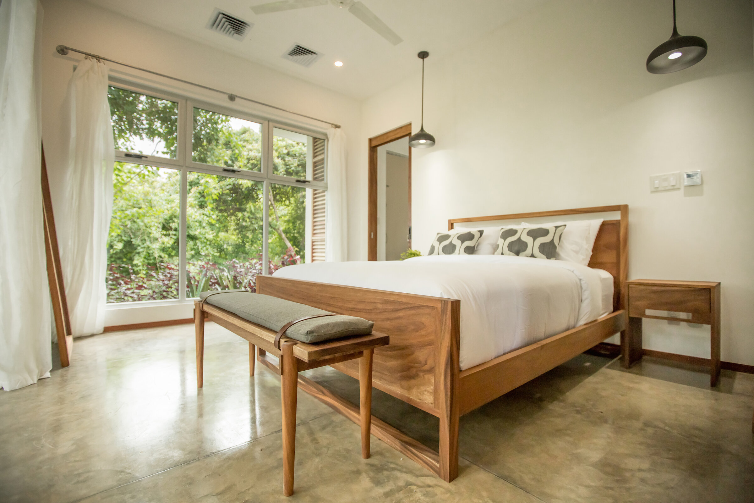 A detail from Casa Cedro, a FŌKL interiors project in Costa Rica