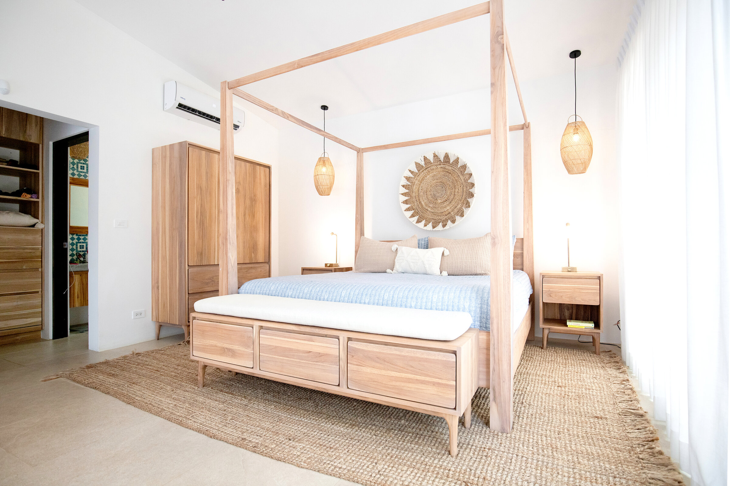 A detail from Casa Cielo, a FŌKL interiors project in Costa Rica