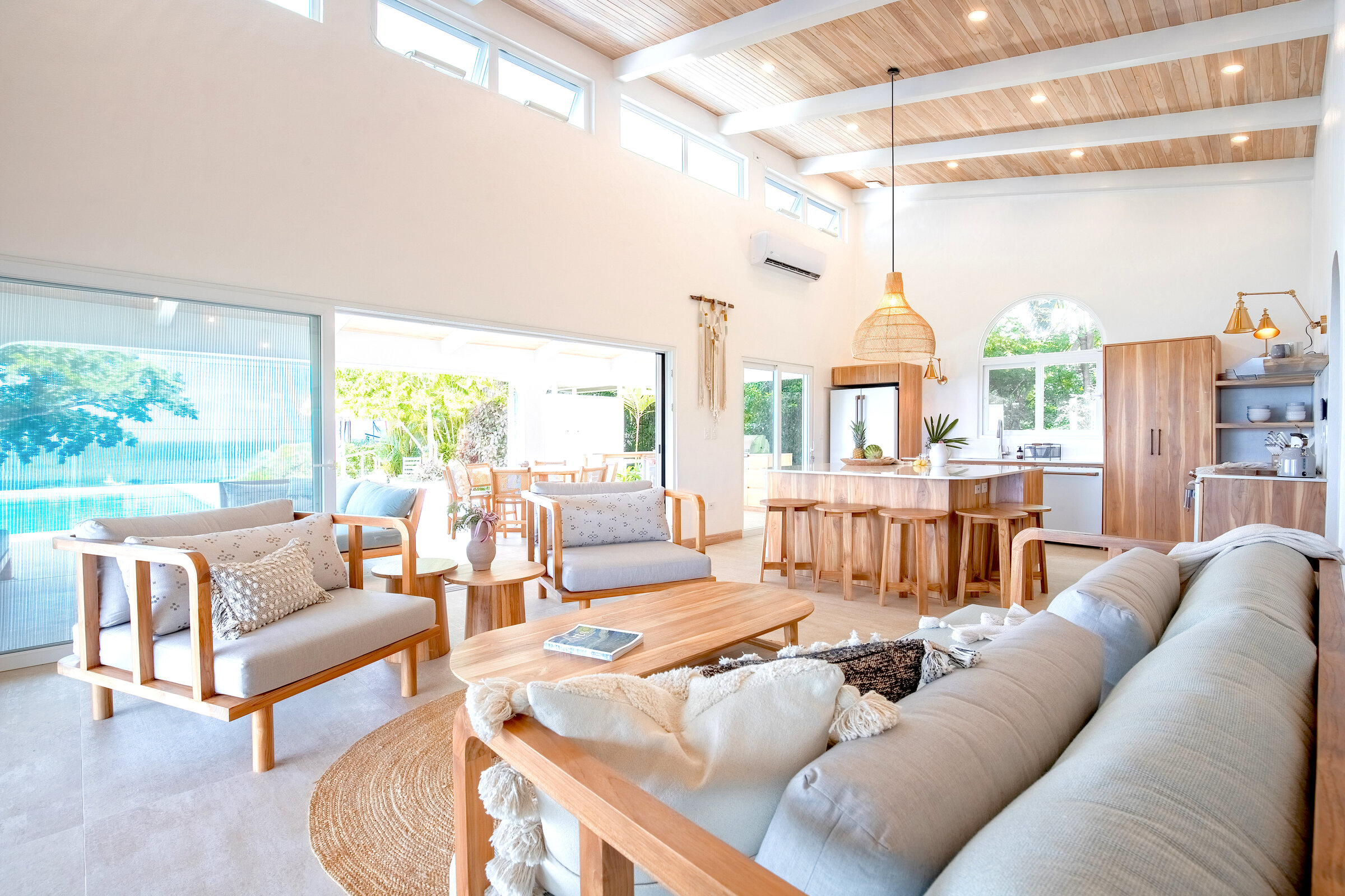 A detail from Casa Sun Bear, a FŌKL interiors project in Costa Rica