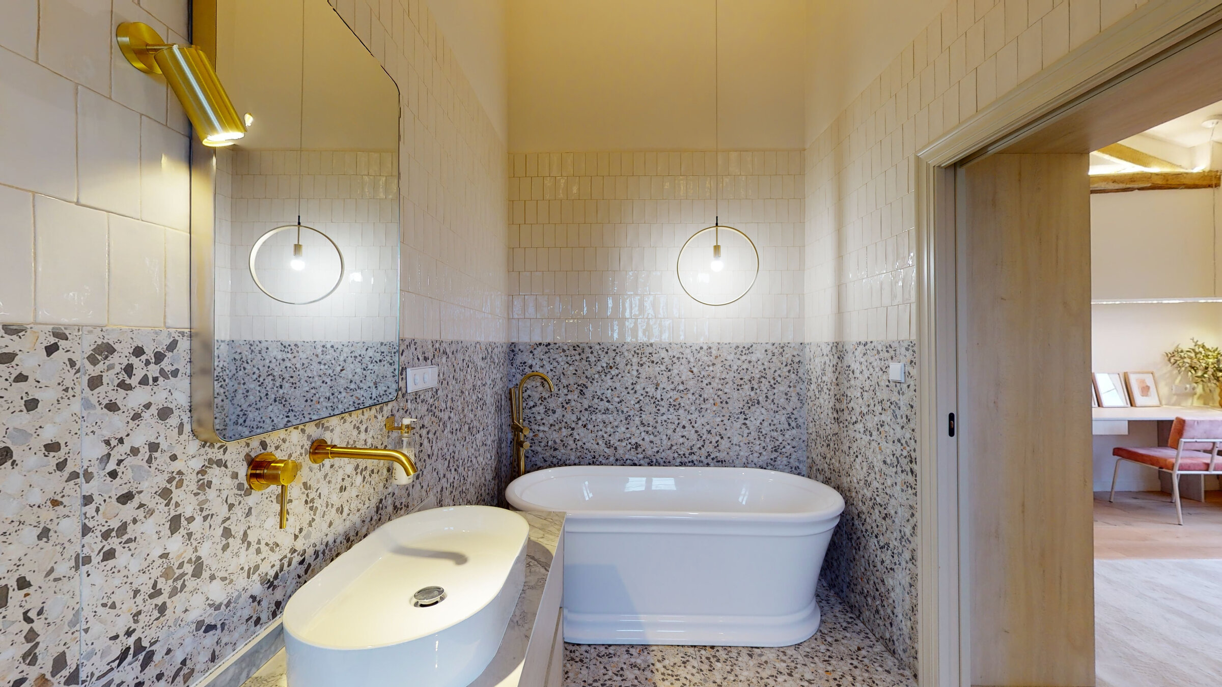 A detail from Casa Pepe, a FŌKL interiors project in Costa Rica