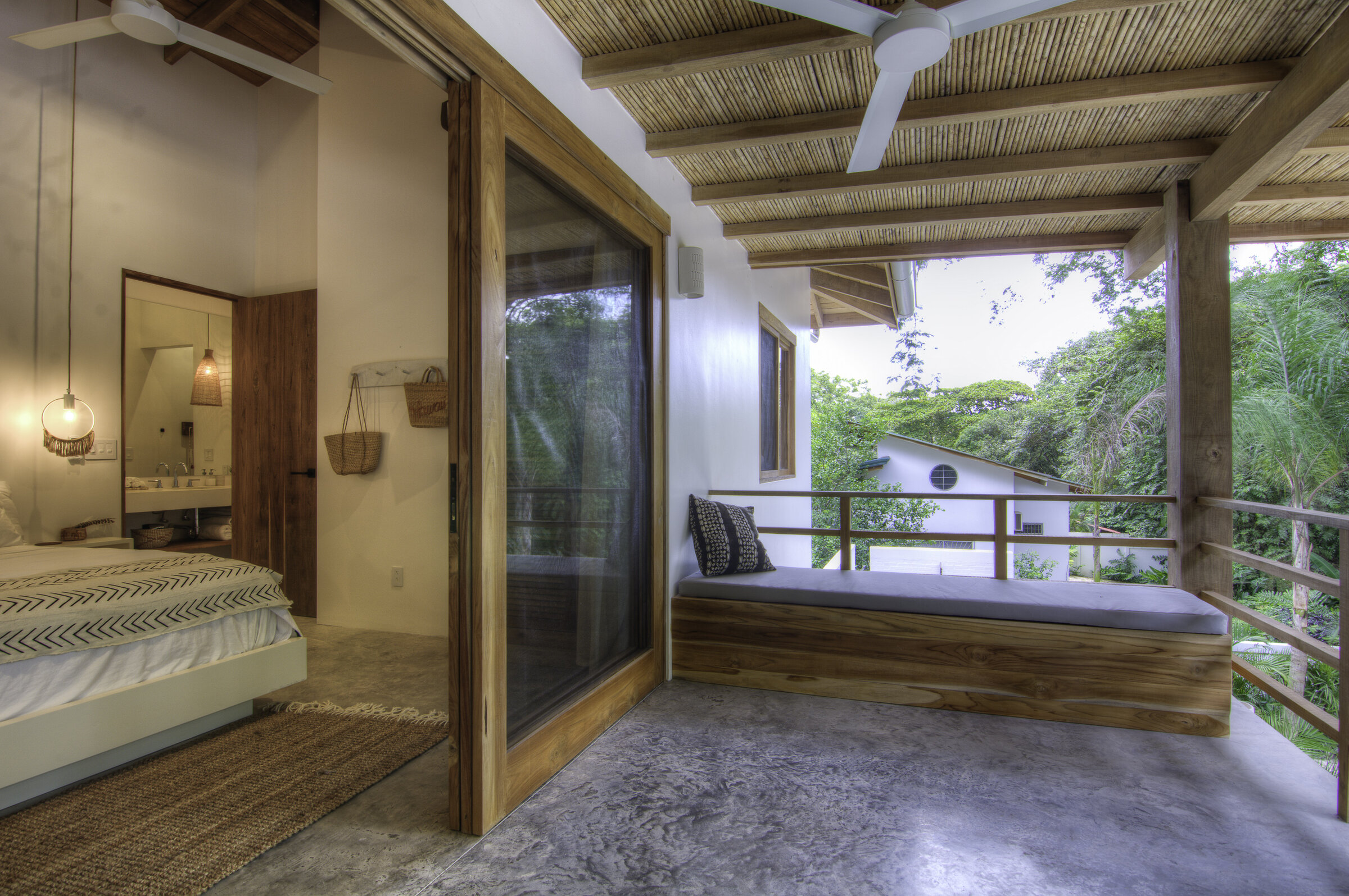 A detail from Casa Sierra, a FŌKL interiors project in Costa Rica