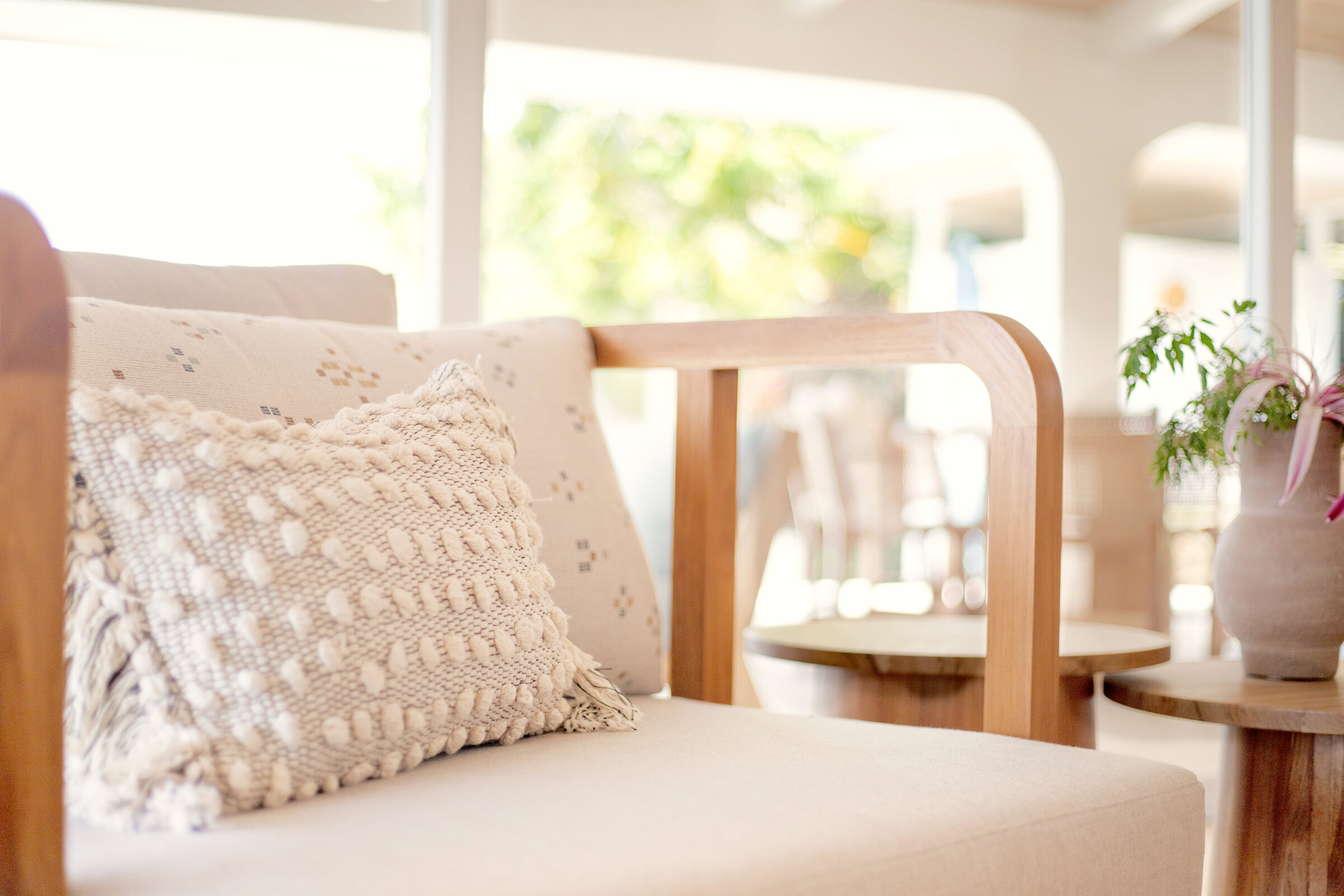 A detail from Casa Sun Bear, a FŌKL interiors project in Costa Rica