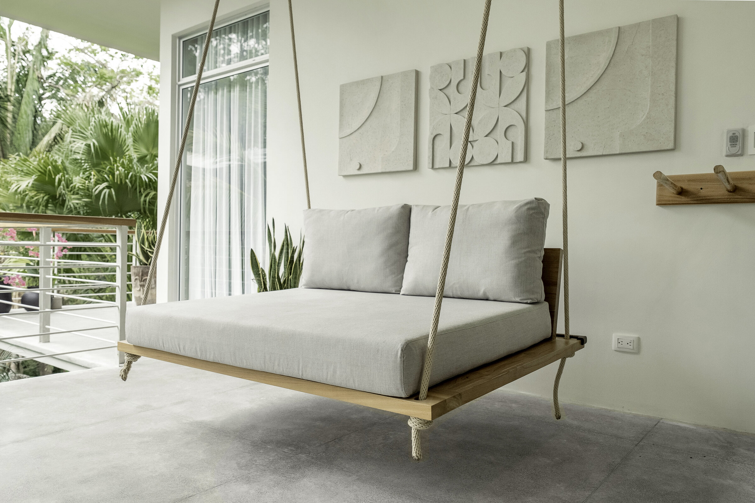 A detail from Namaste Oasis, a FŌKL interiors project in Costa Rica