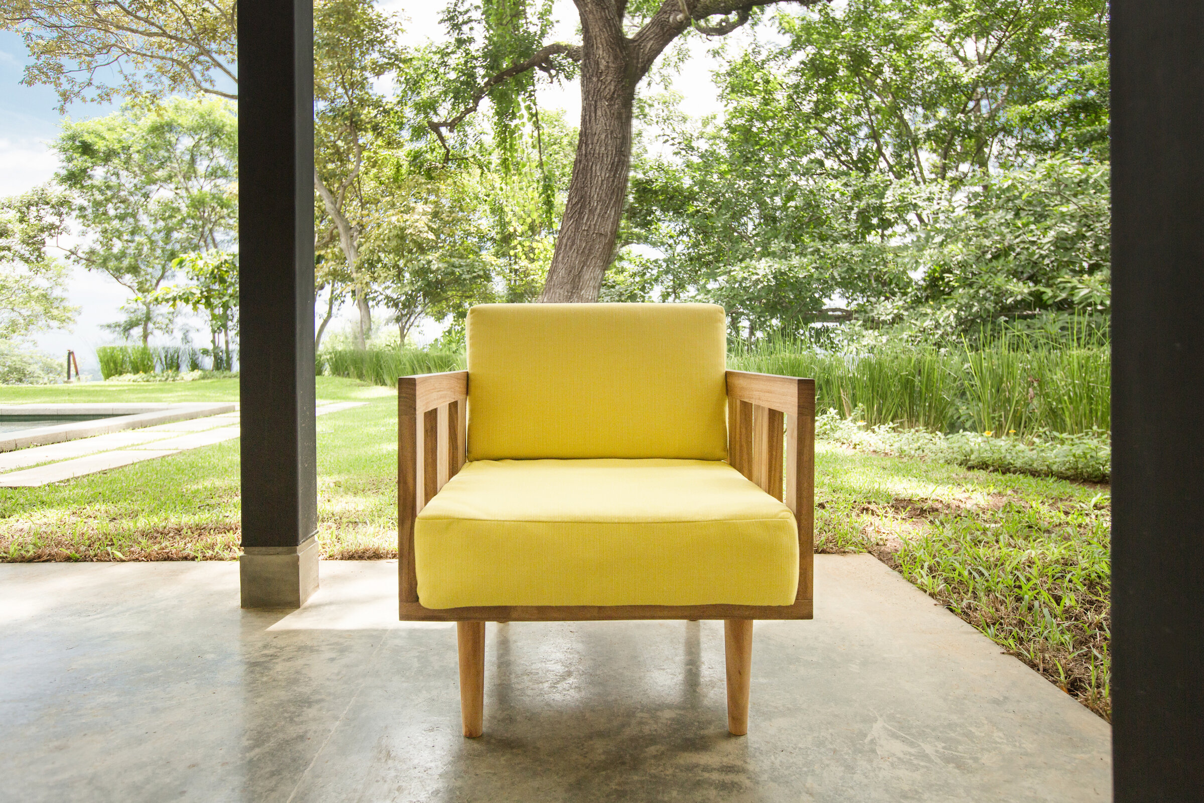 A detail from Casa Cedro, a FŌKL interiors project in Costa Rica