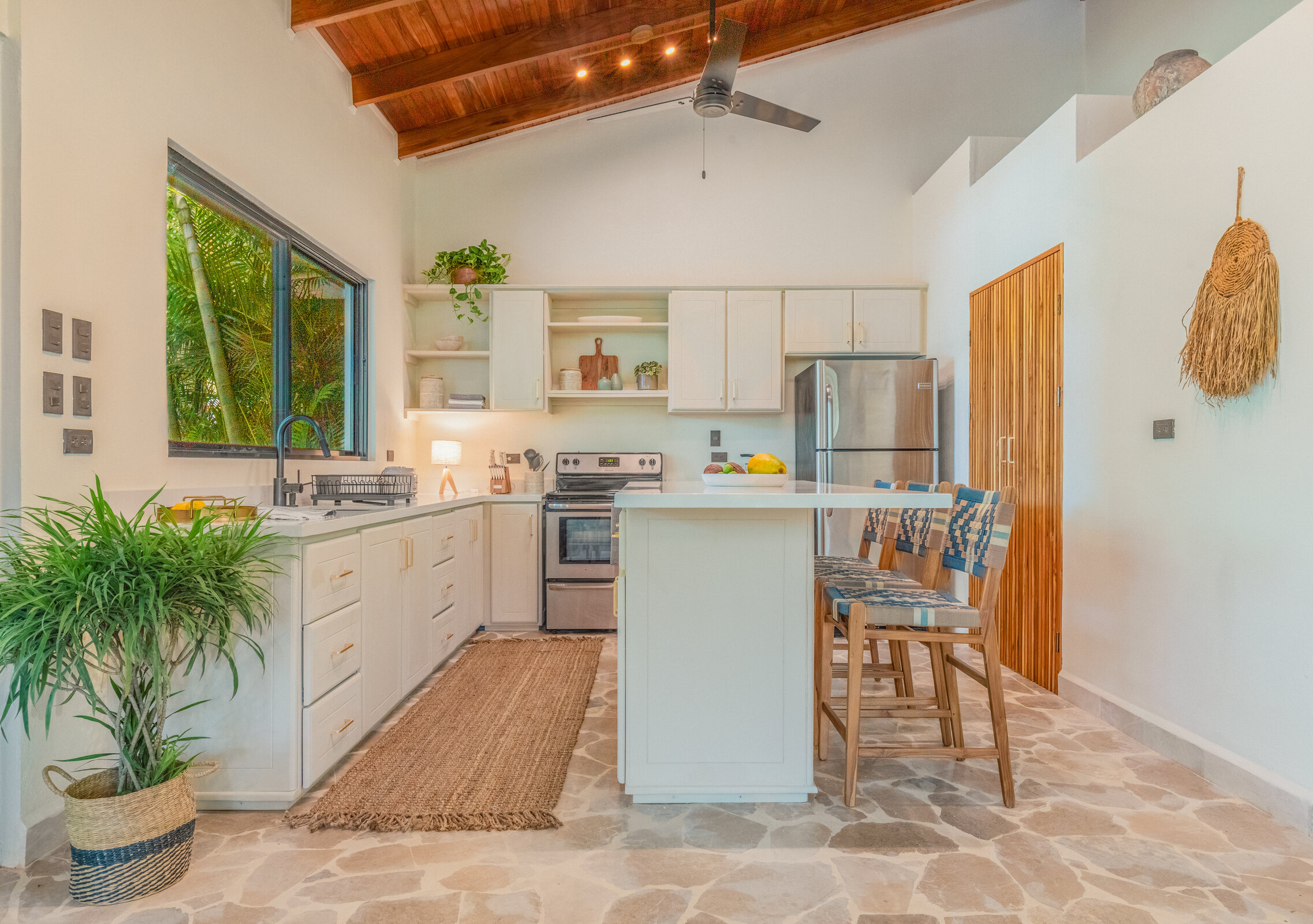 A detail from Casa Carlita, a FŌKL interiors project in Costa Rica