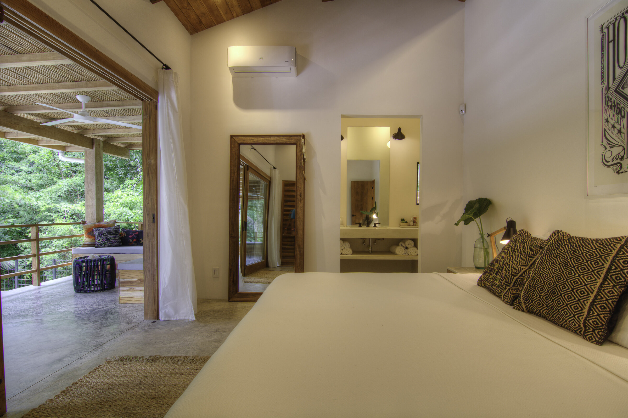 A detail from Casa Sierra, a FŌKL interiors project in Costa Rica
