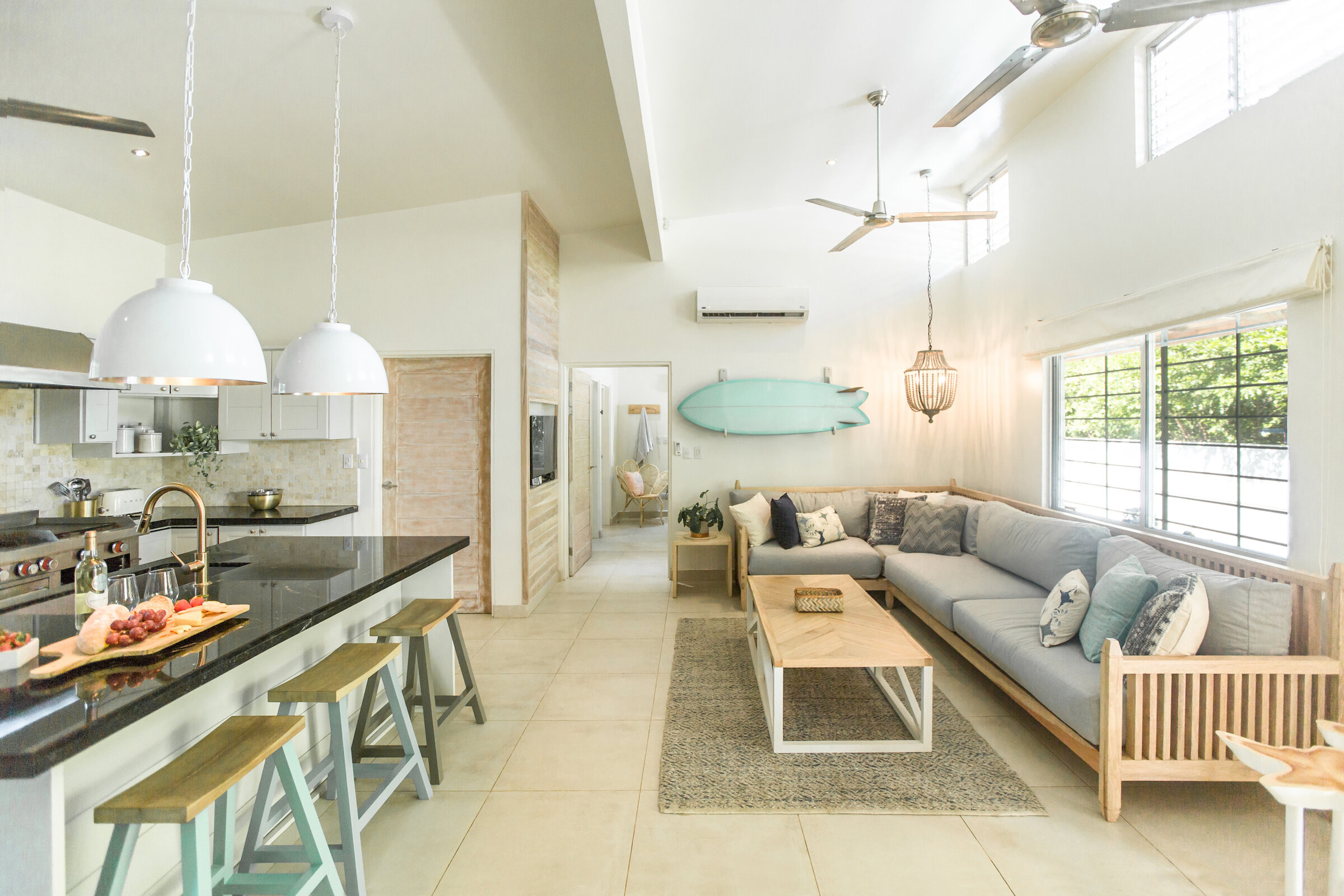 A detail from Casa Tranquillo, a FŌKL interiors project in Costa Rica