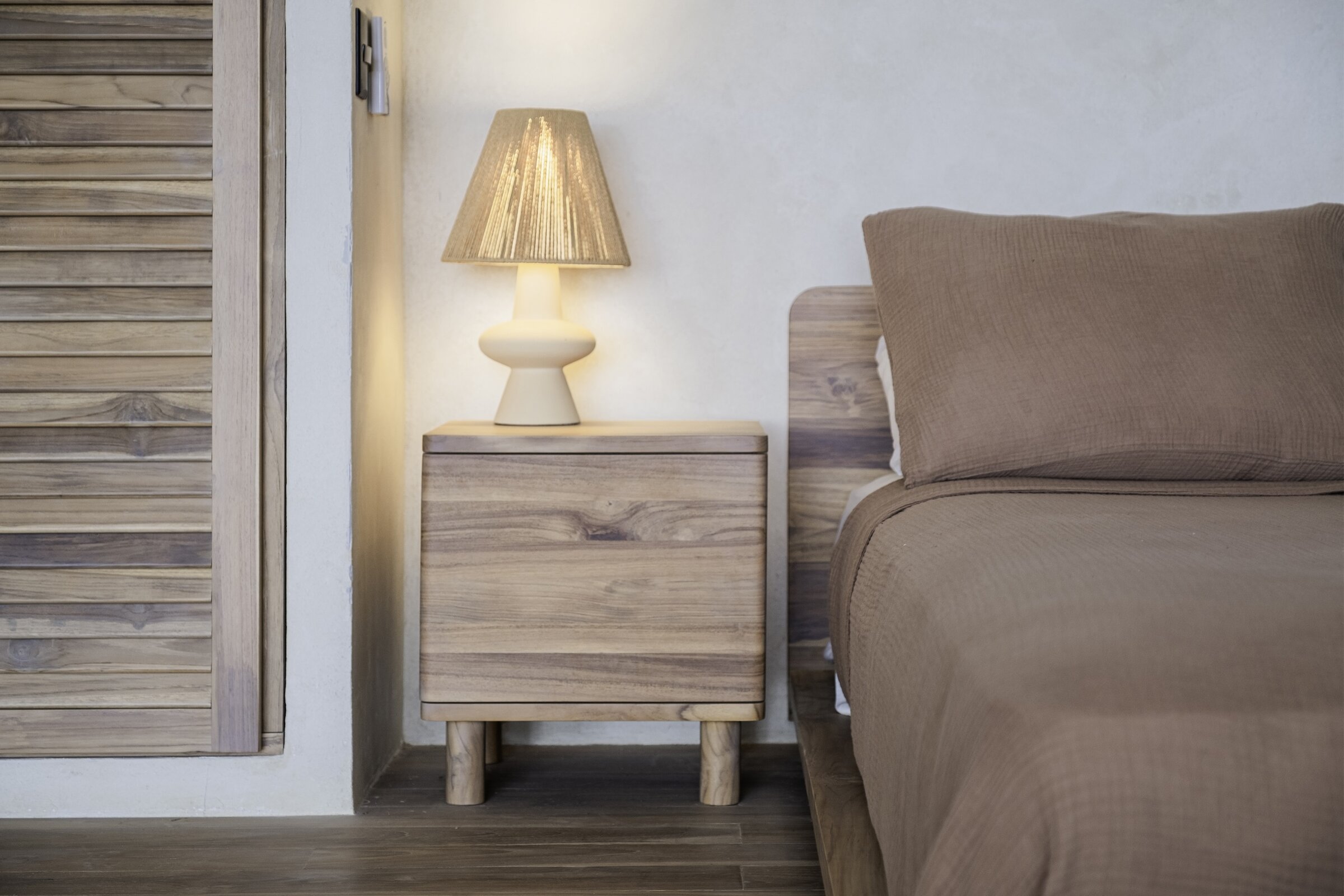 A detail from Casa Organica, a FŌKL interiors project in Costa Rica