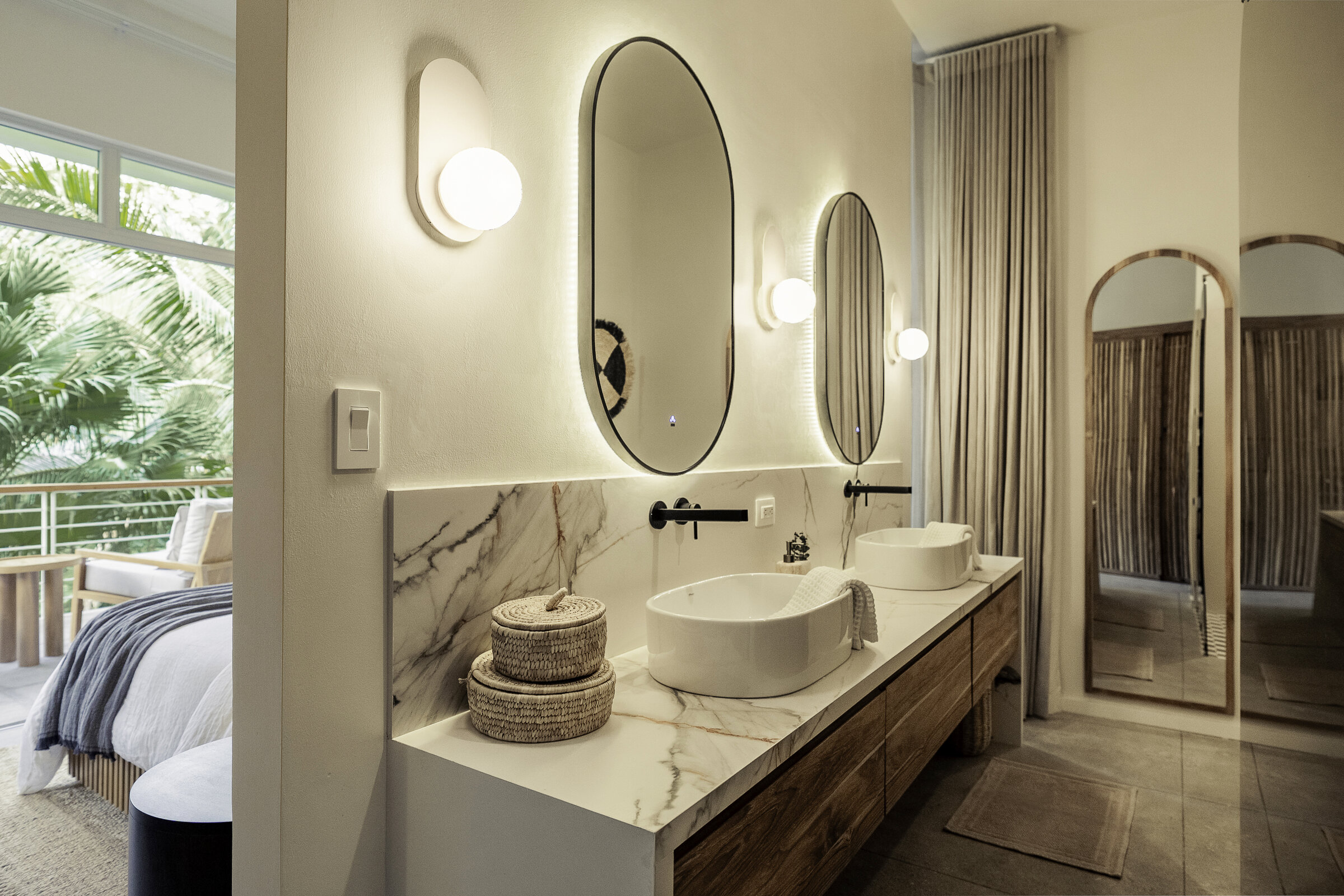 A detail from Namaste Oasis, a FŌKL interiors project in Costa Rica