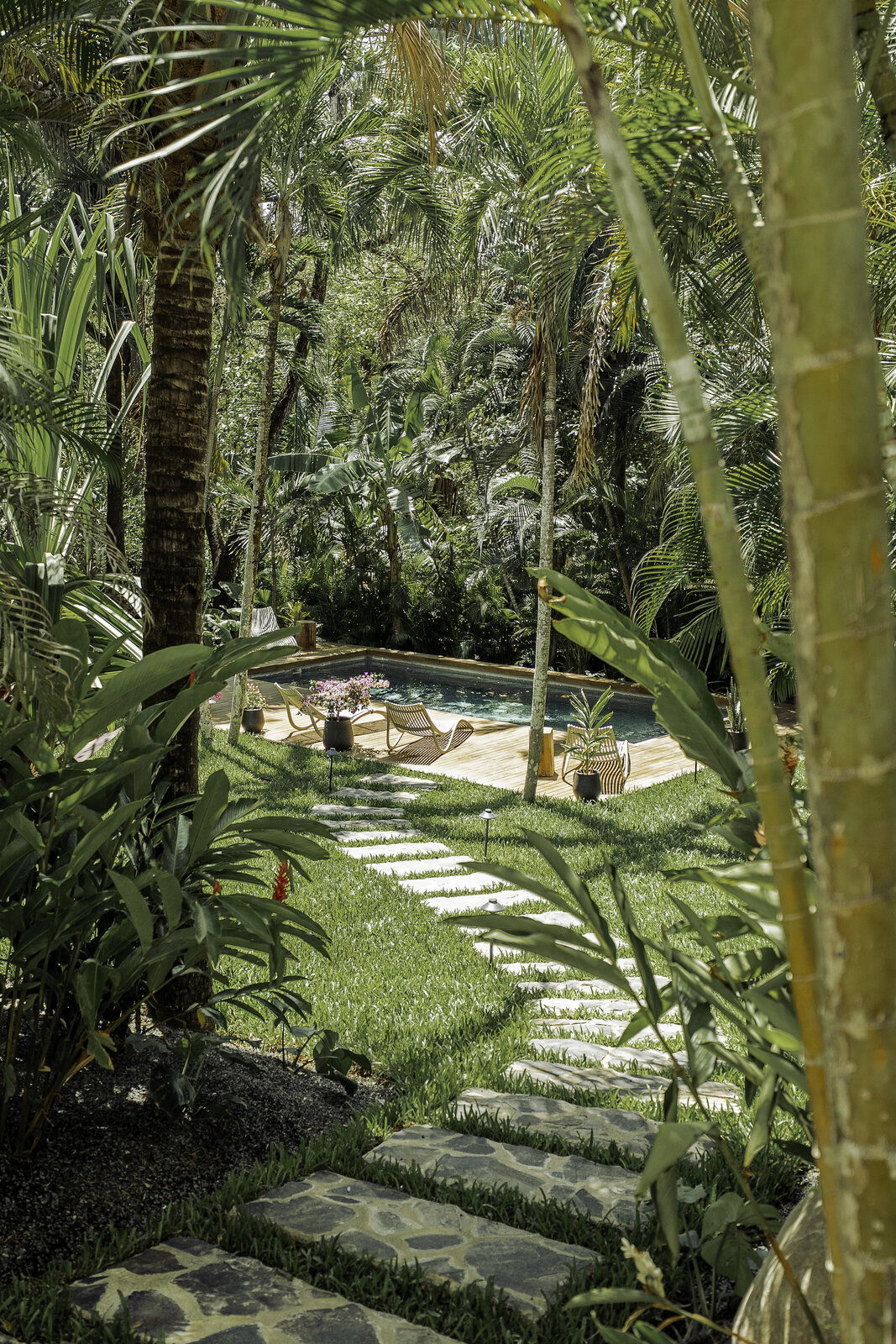A detail from Namaste Oasis, a FŌKL interiors project in Costa Rica
