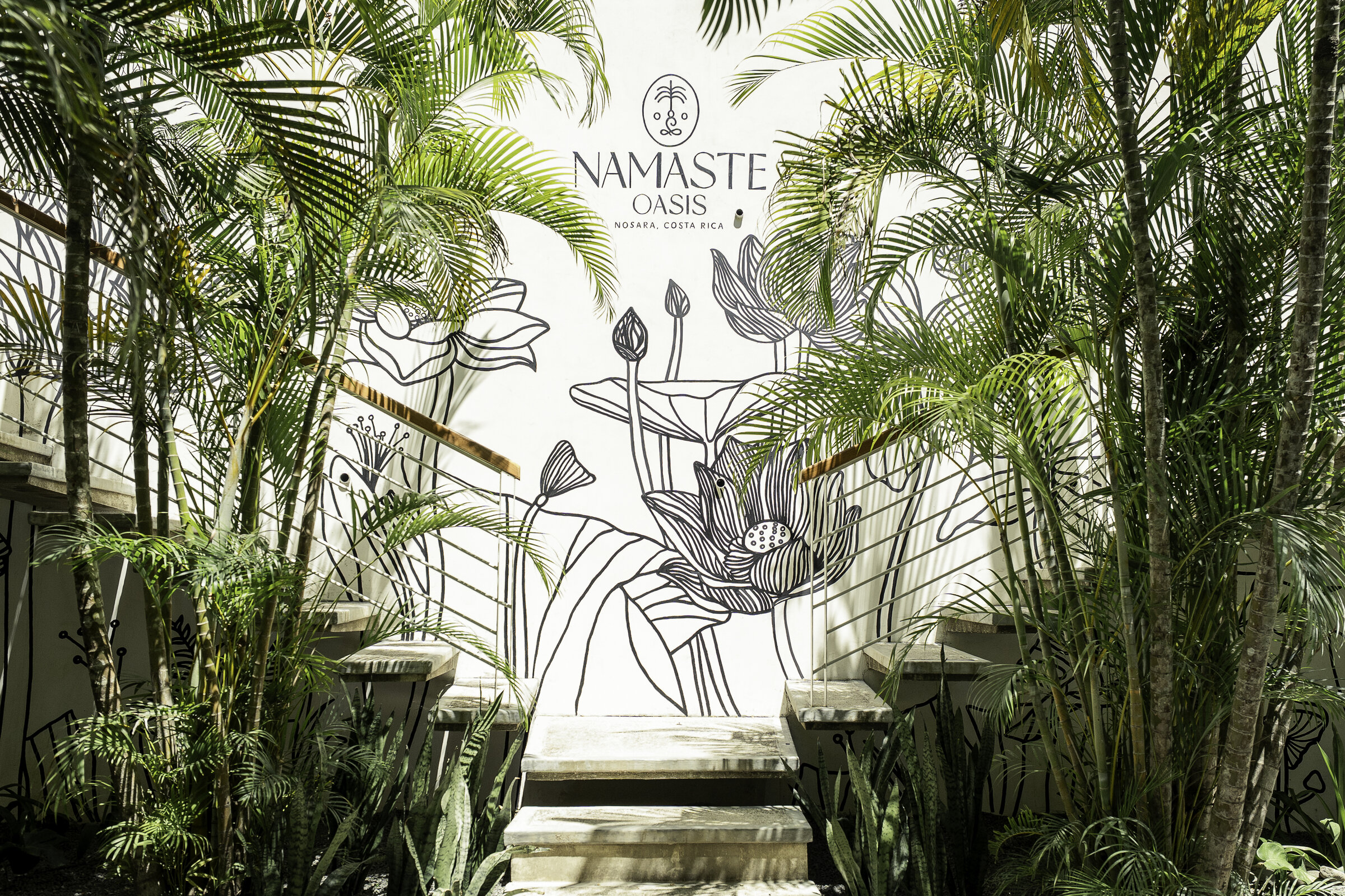 A detail from Namaste Oasis, a FŌKL interiors project in Costa Rica