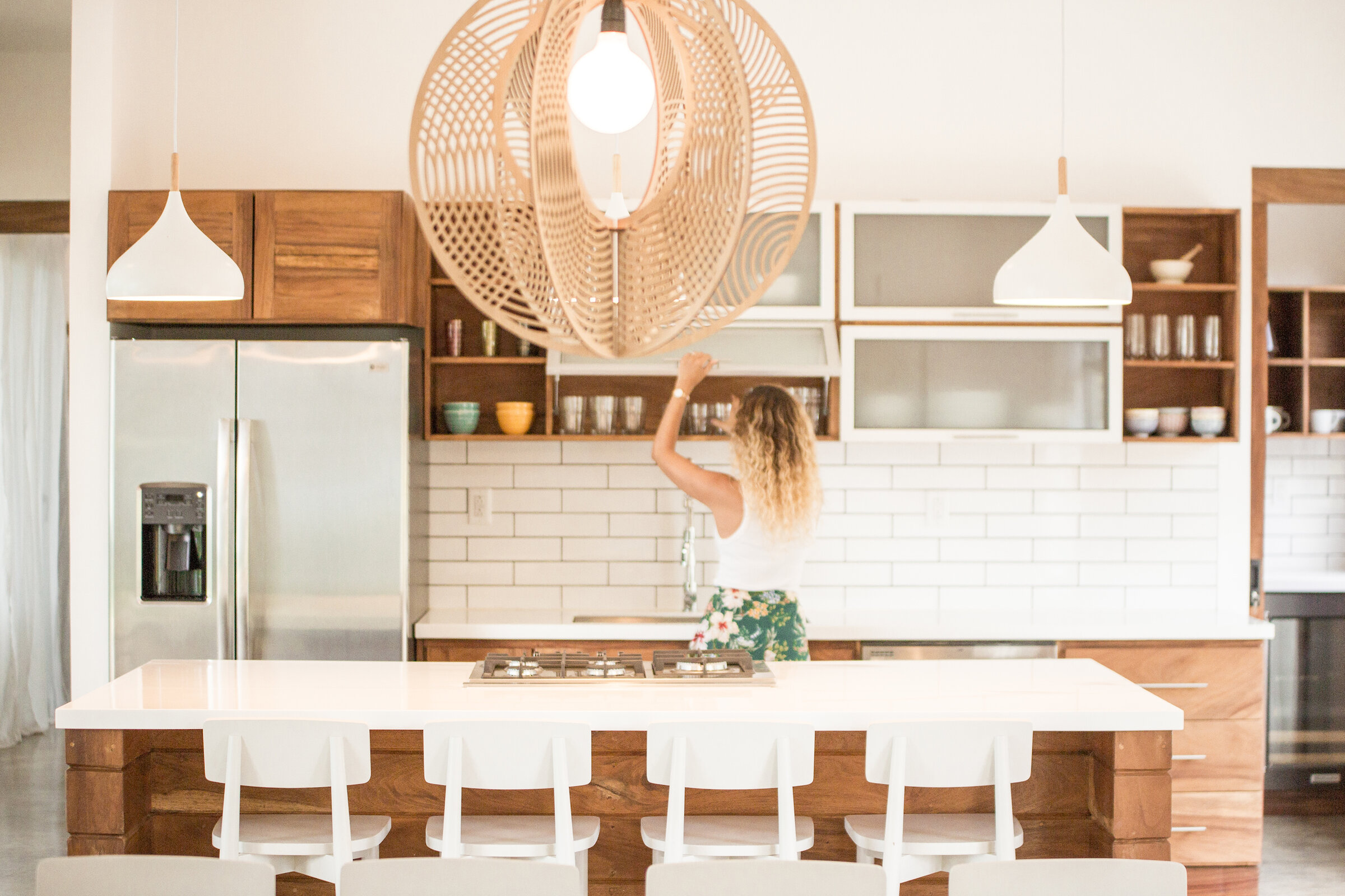 A detail from Casa Cedro, a FŌKL interiors project in Costa Rica
