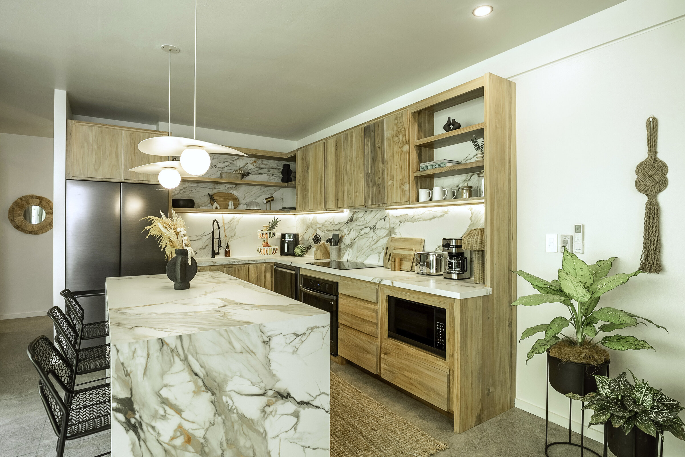 A detail from Namaste Oasis, a FŌKL interiors project in Costa Rica