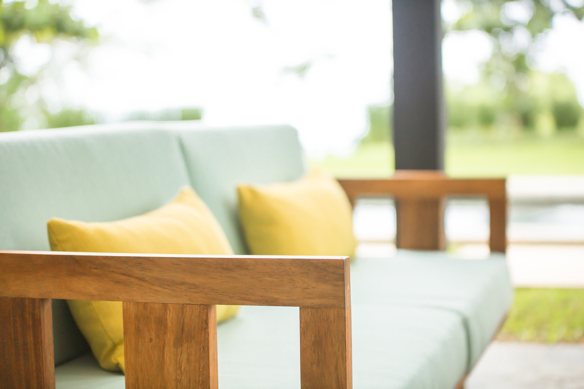 A detail from Casa Cedro, a FŌKL interiors project in Costa Rica