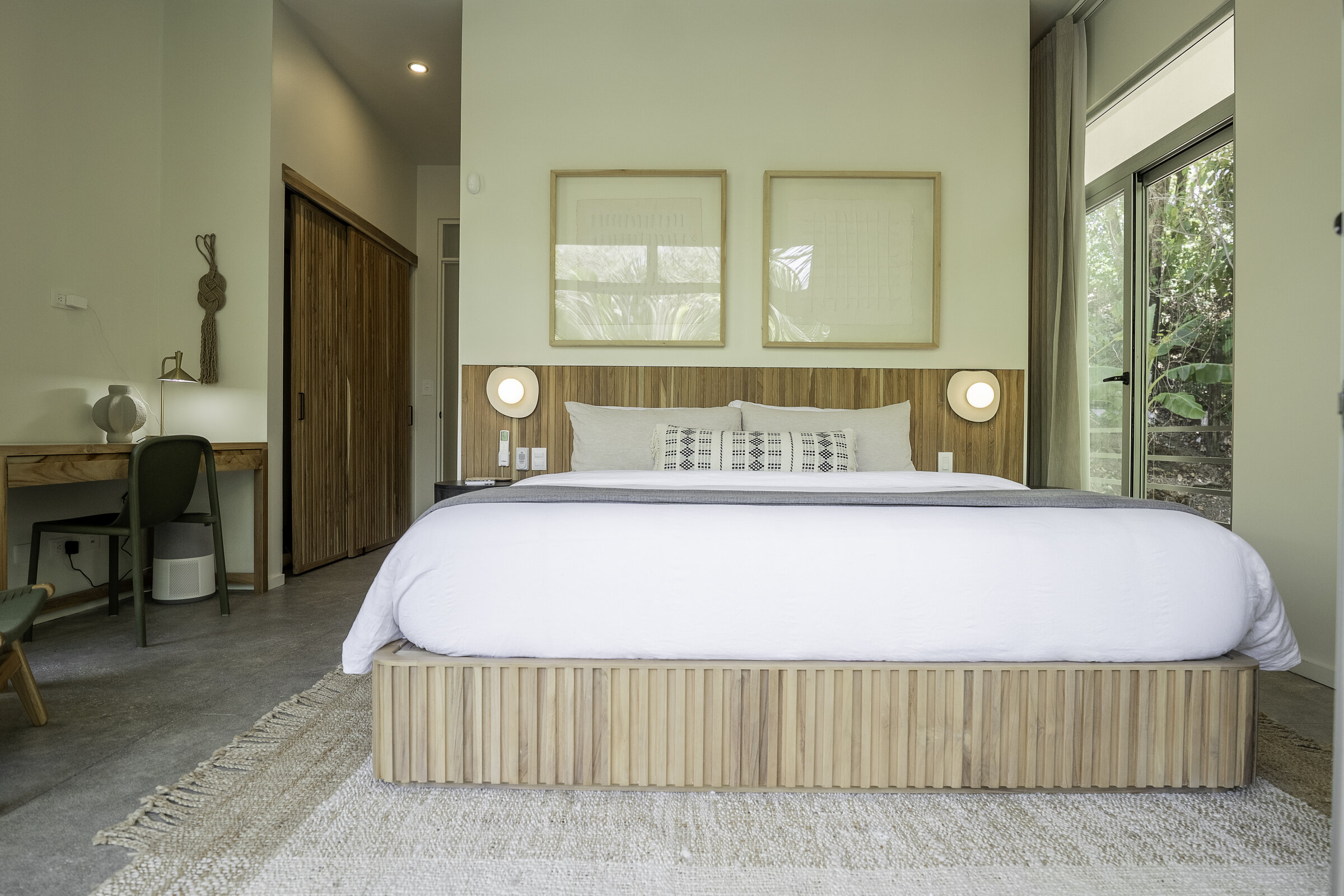 A detail from Namaste Oasis, a FŌKL interiors project in Costa Rica