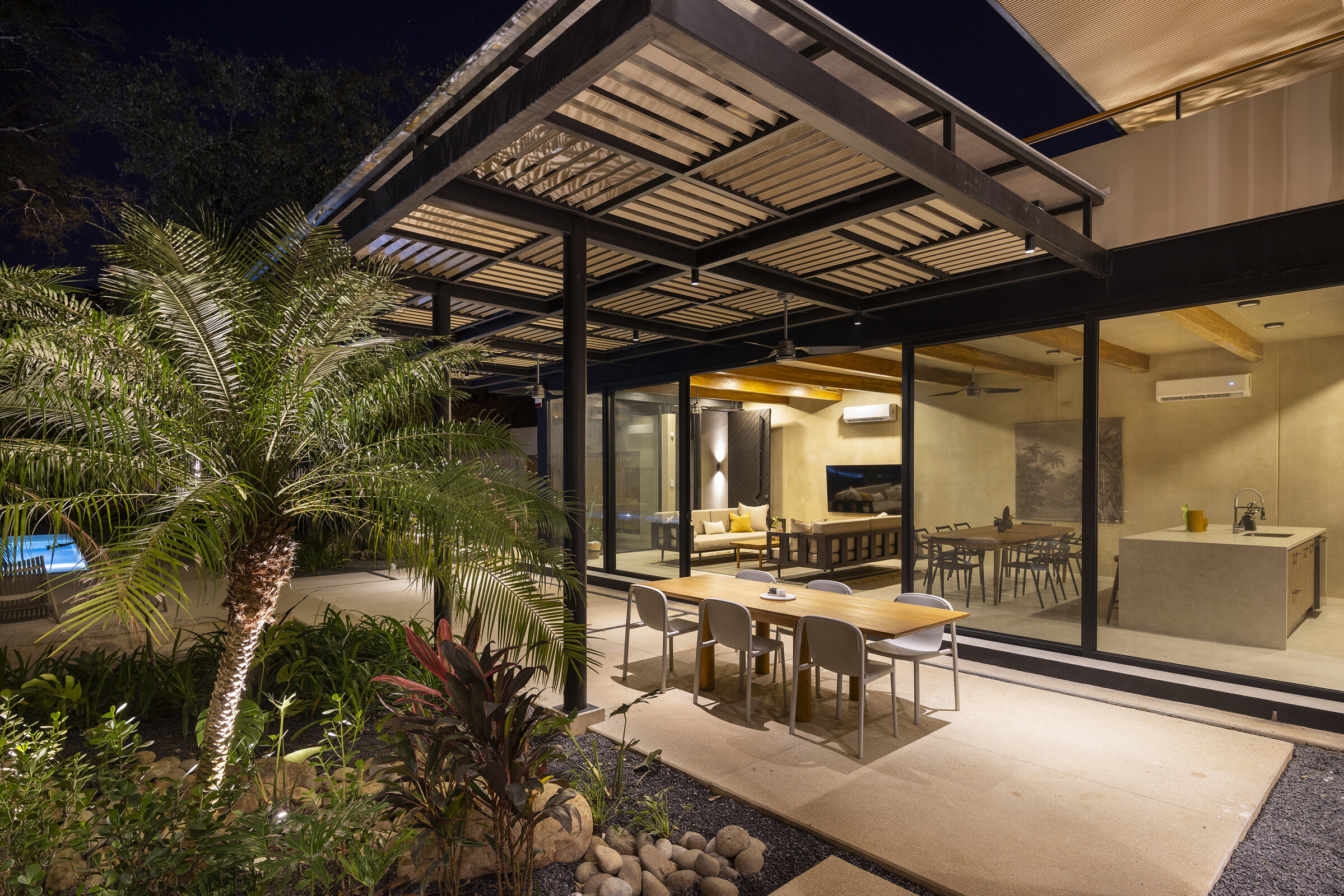 A detail from Casa Liza, a FŌKL interiors project in Costa Rica