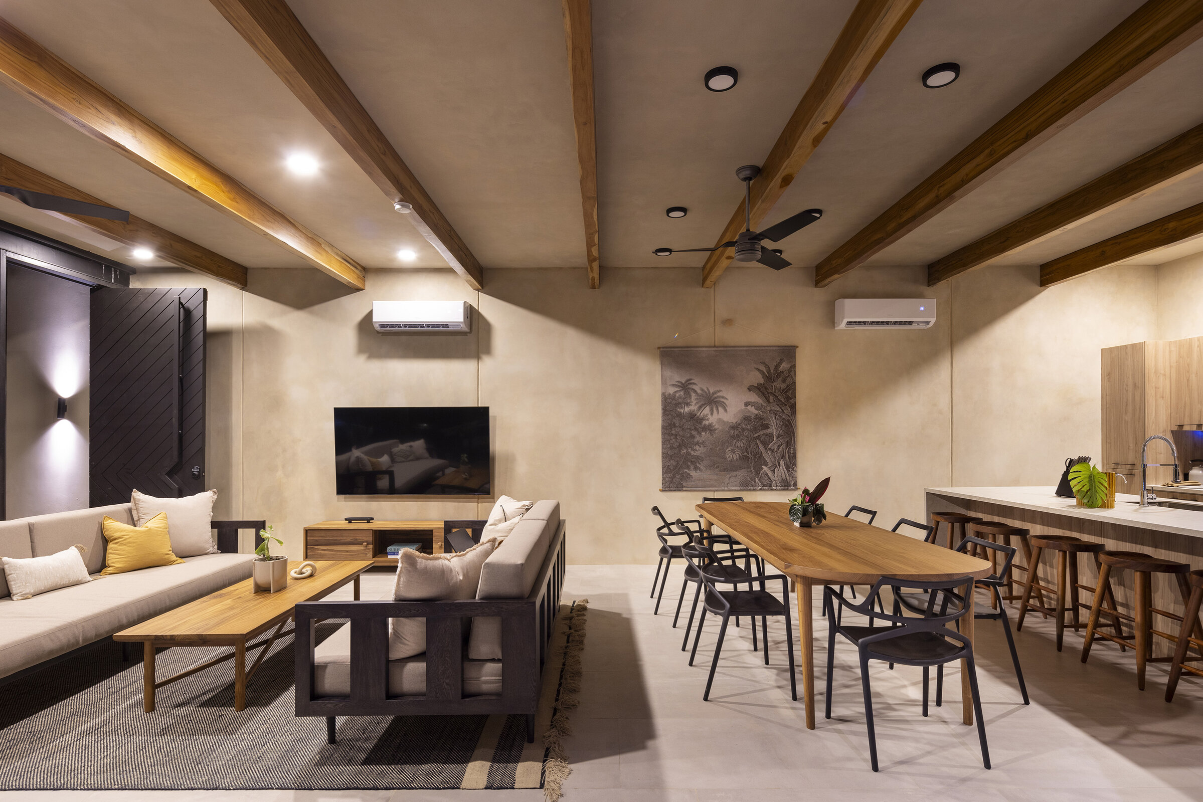 A detail from Casa Liza, a FŌKL interiors project in Costa Rica